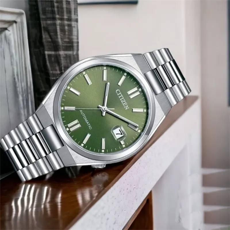 Citizen x Pantone Peaceful Green Dial Men's Watch- NJ0158-89Z